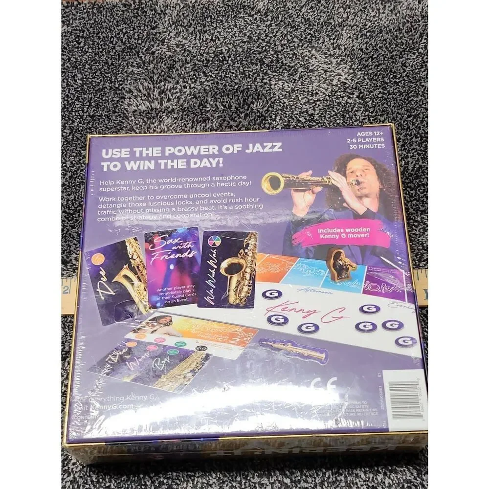 Kenny G Keepin' It Saxy Board Game #A73